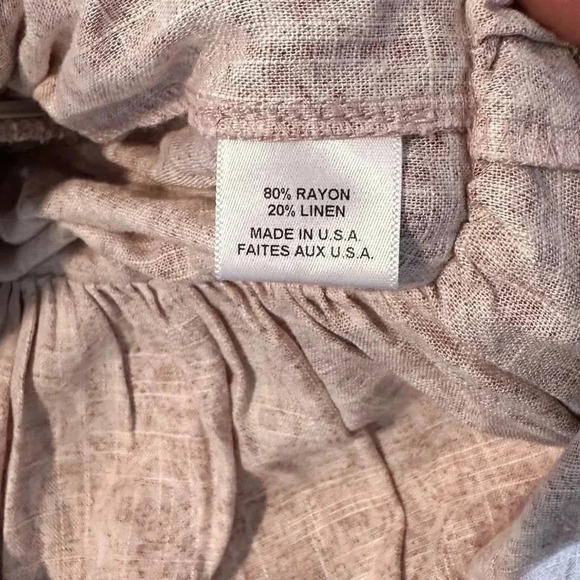 NWT Anthropologie Misa Los Angeles Banu Tiered Skirt in Washed Tile Pink XS - Picture 7 of 7